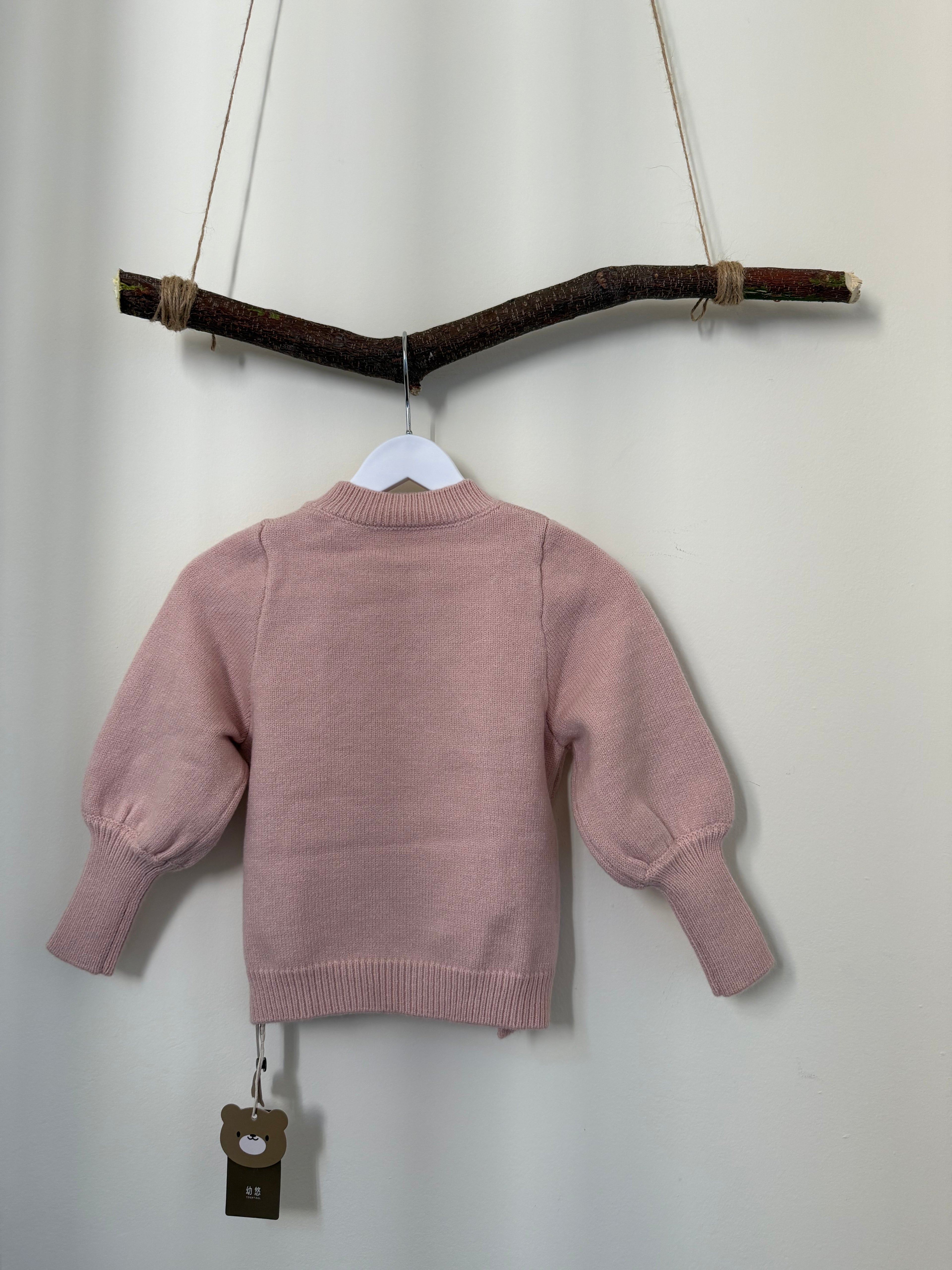 Toddler Girls' Knitted Sweater