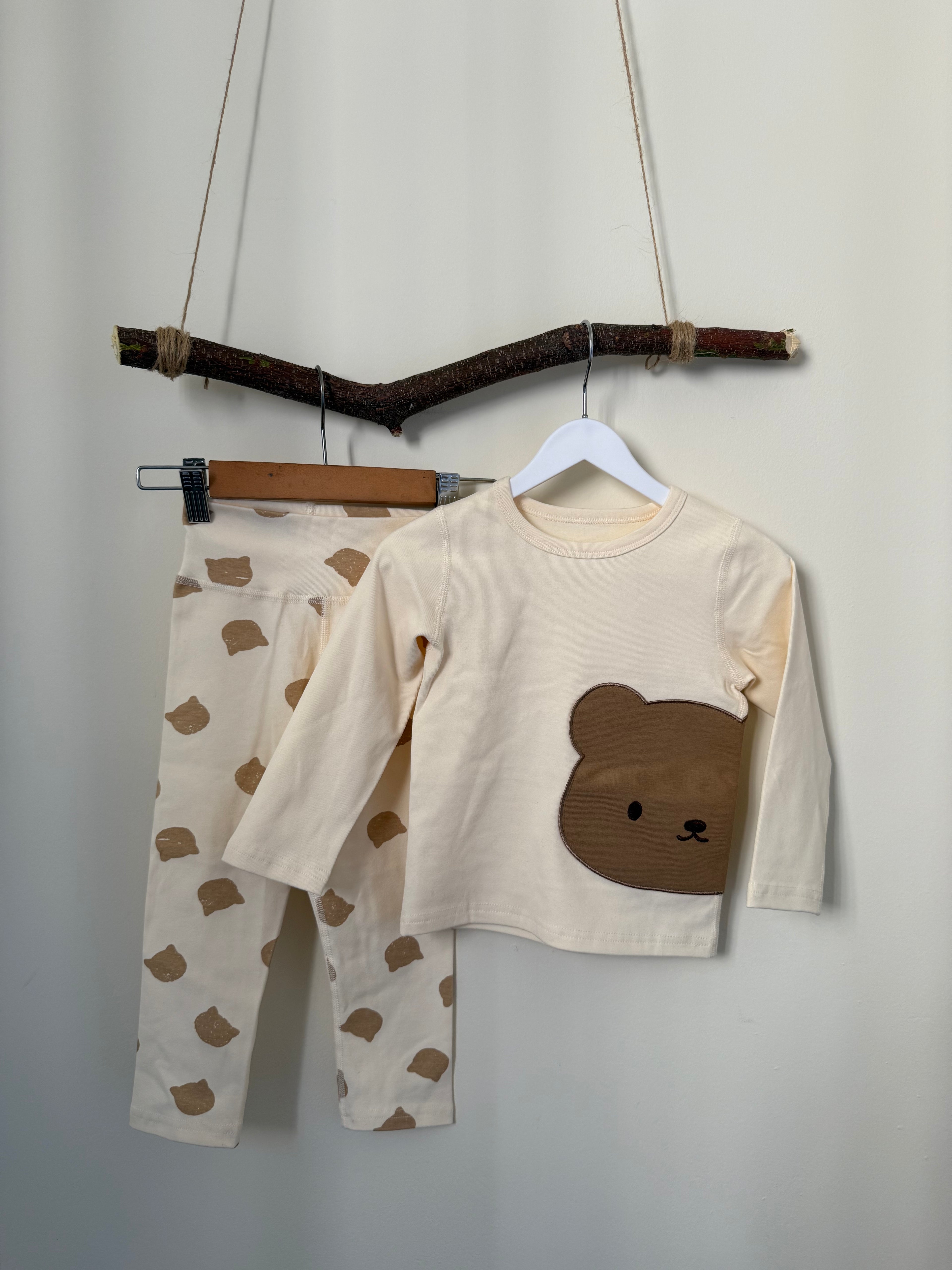 Kids' Cartoon Print Pajamas