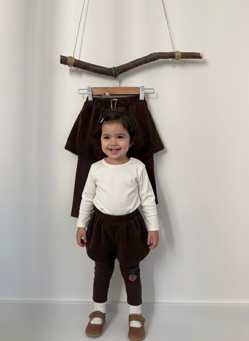 Fleece Baby Girl Leggings