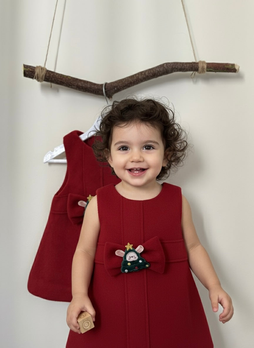 Red Christmas Girl Dress
