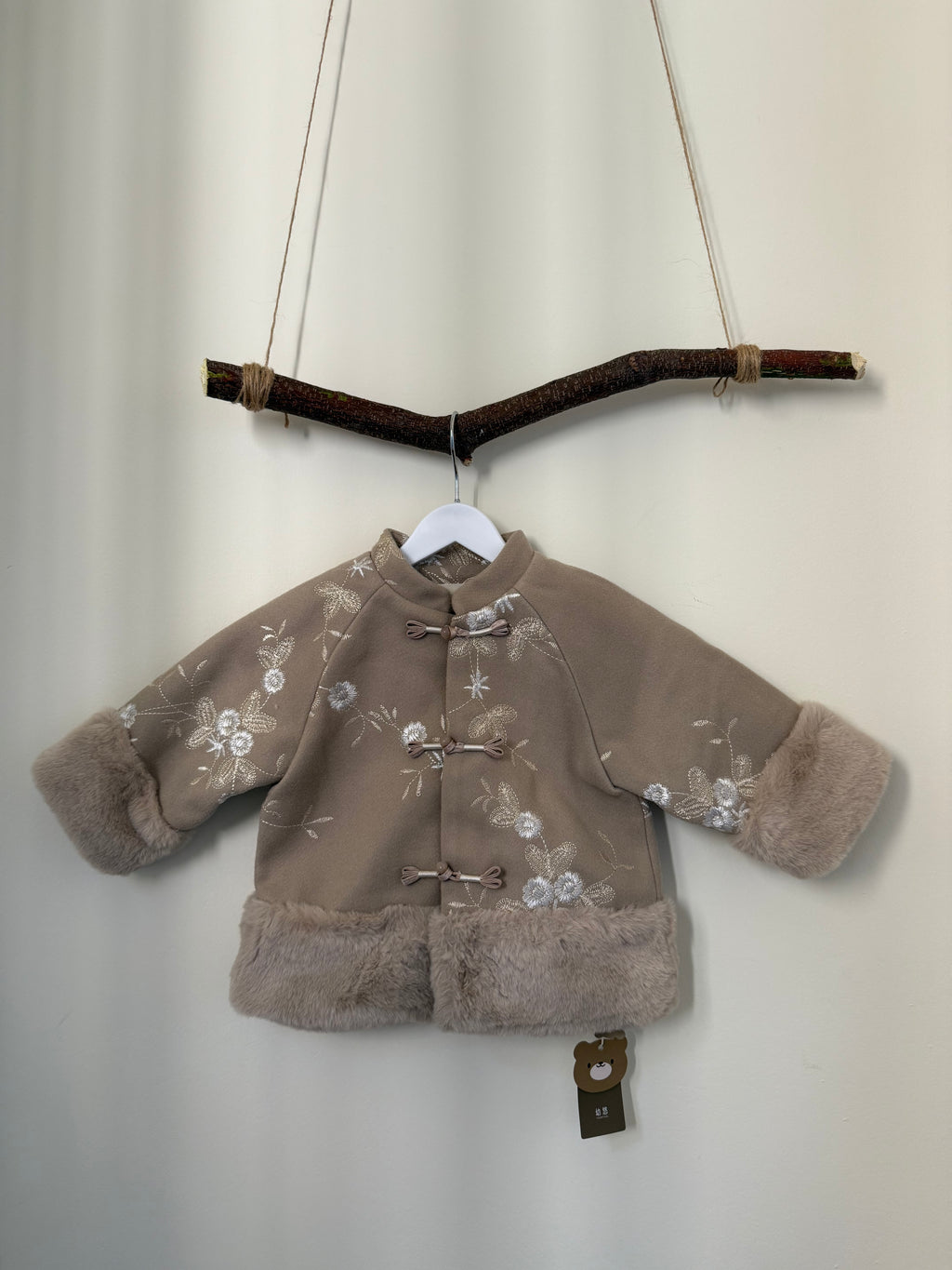 Chinese Embroidery Winter Coat