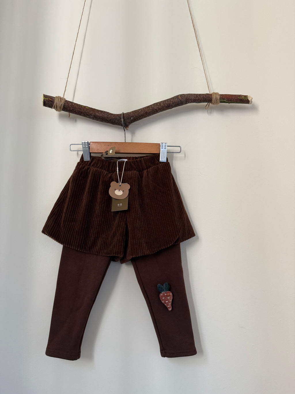 Fleece Baby Girl Leggings