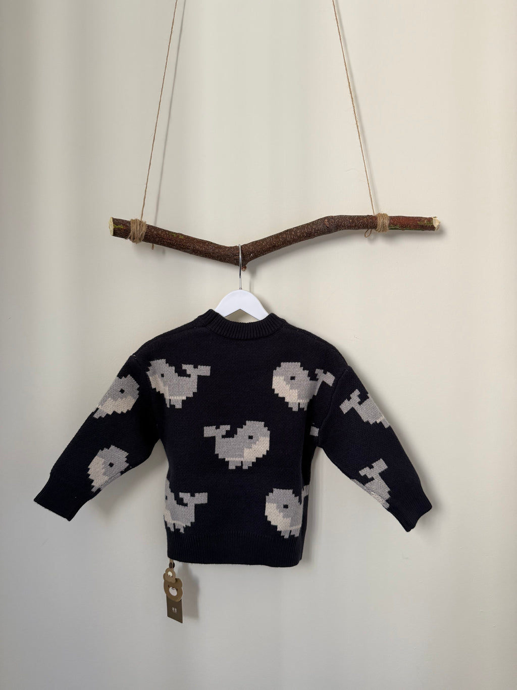 Patterned Knit Sweater