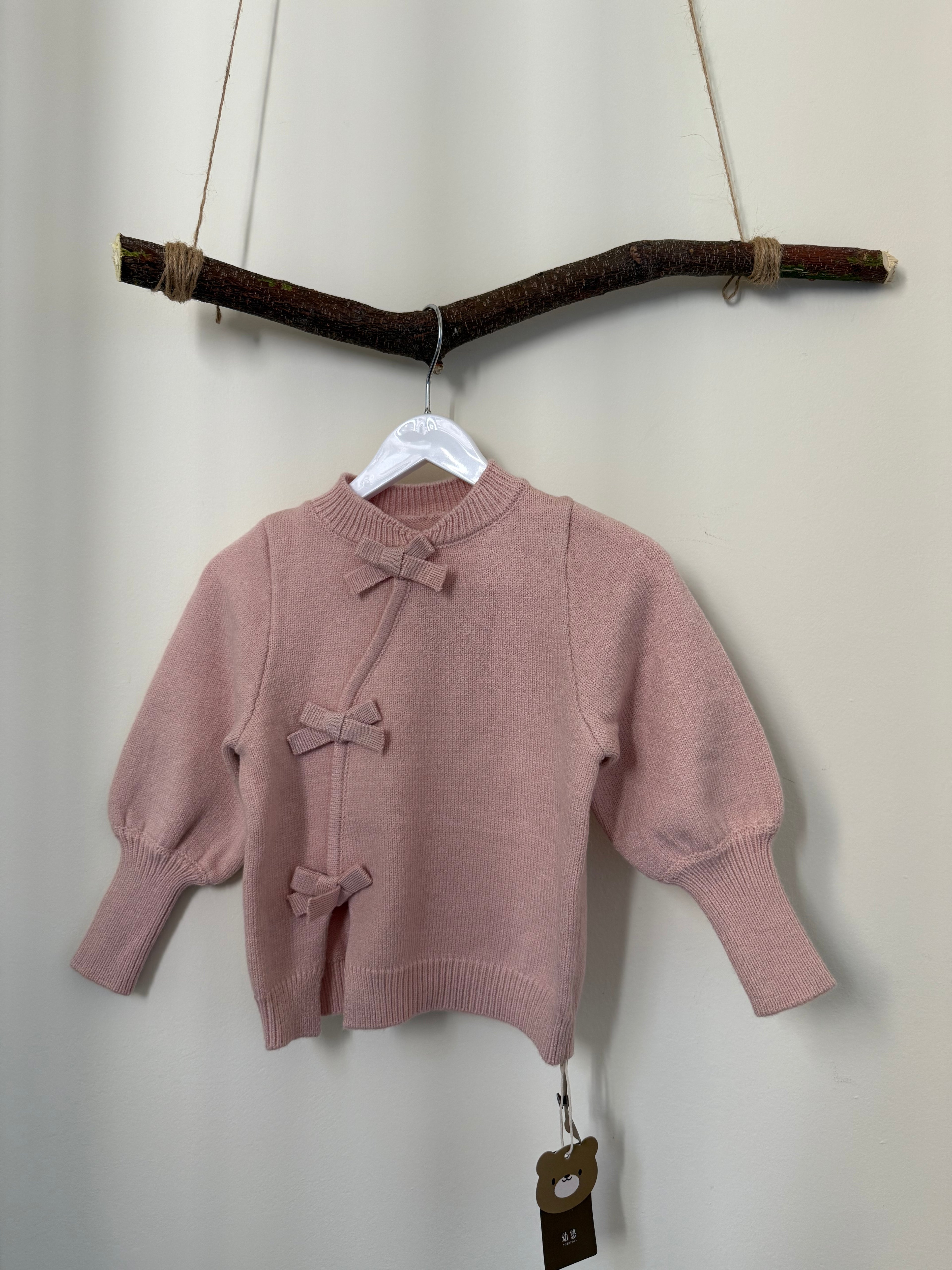 Toddler Girls' Knitted Sweater