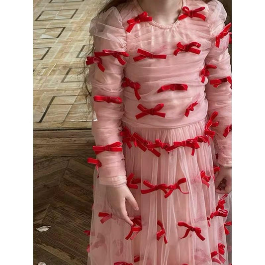 Girls' Tulle Princess Party Dress