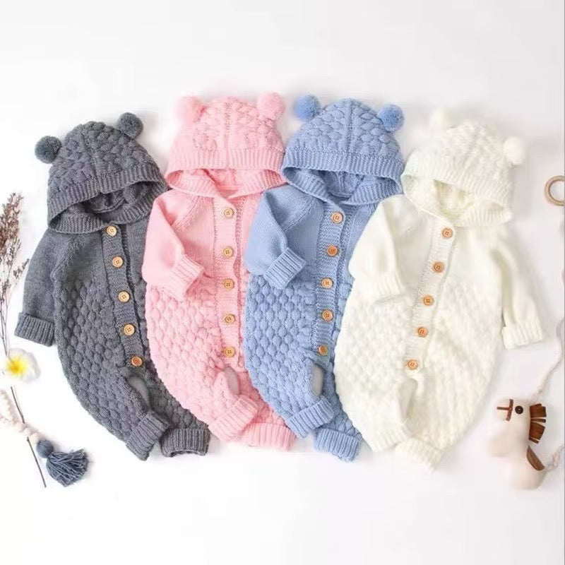 Knitted Baby Bodysuit