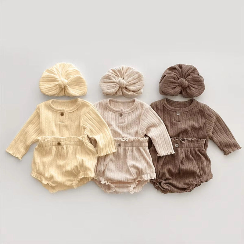 Matching Cotton Set with Headband