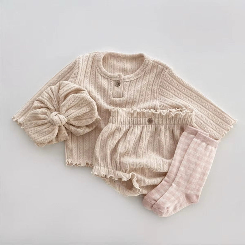 Matching Cotton Set with Headband