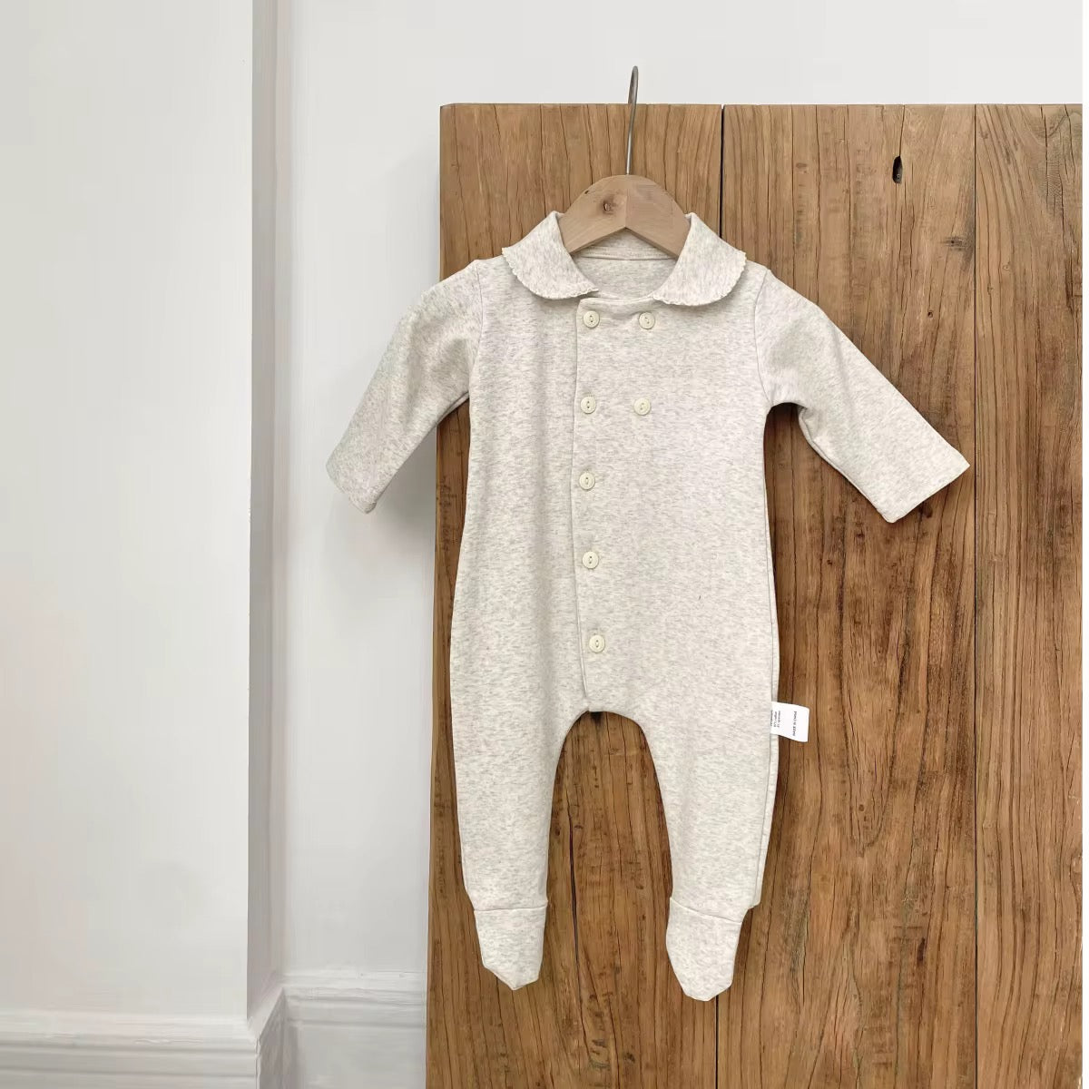 Lapel Romper Bodysuit