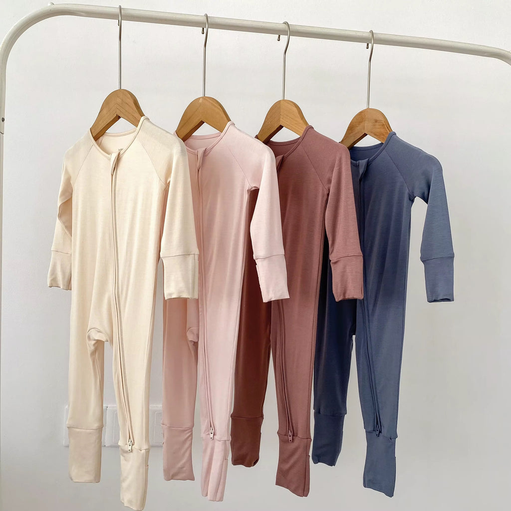 Newborn Bamboo Sleeper Romper