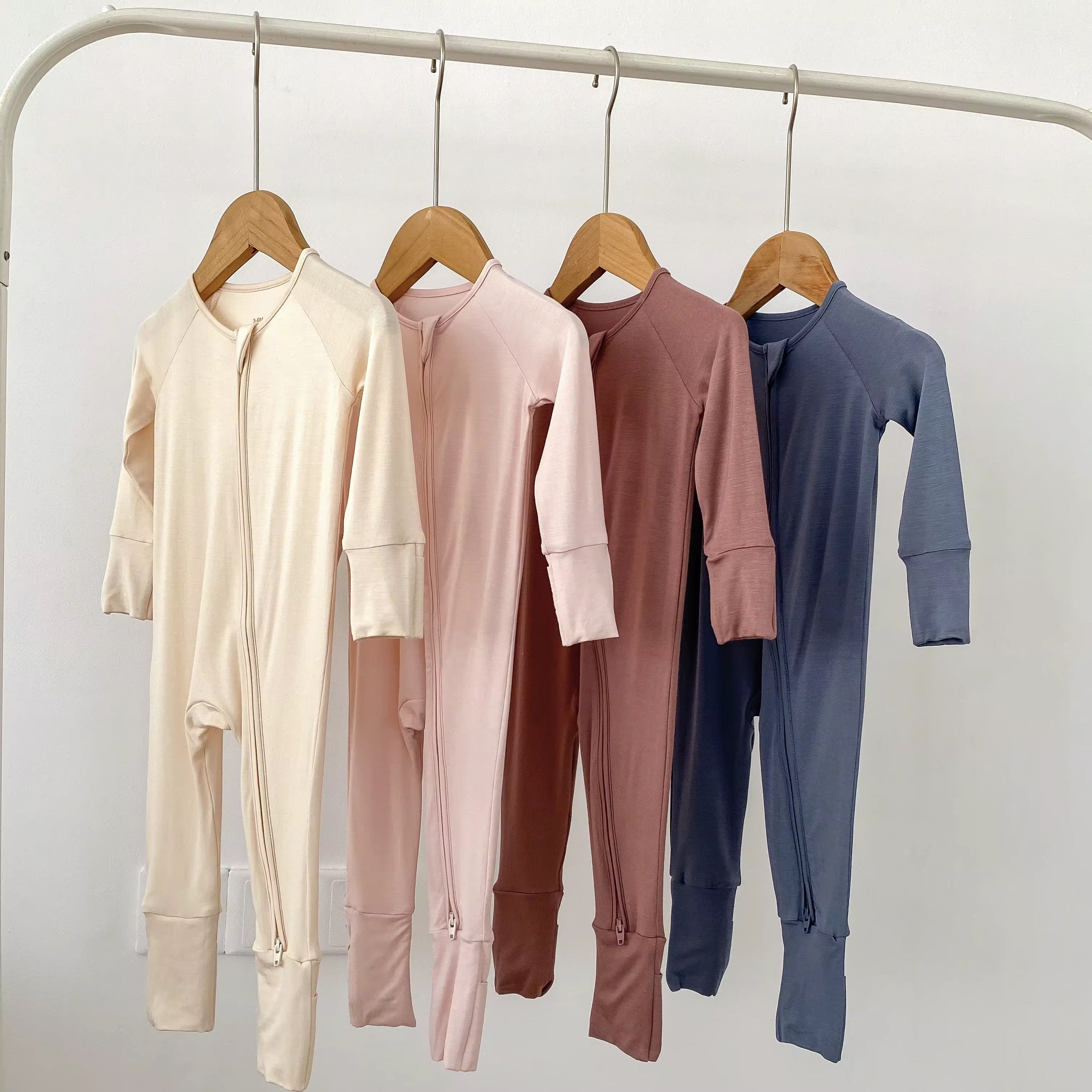 Newborn Bamboo Sleeper Romper