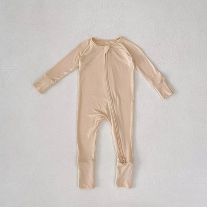 Newborn Bamboo Sleeper Romper