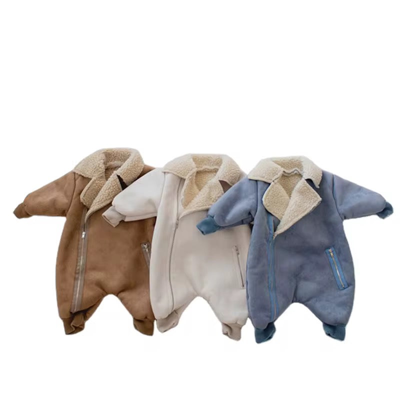 Thickened Warm Baby Romper
