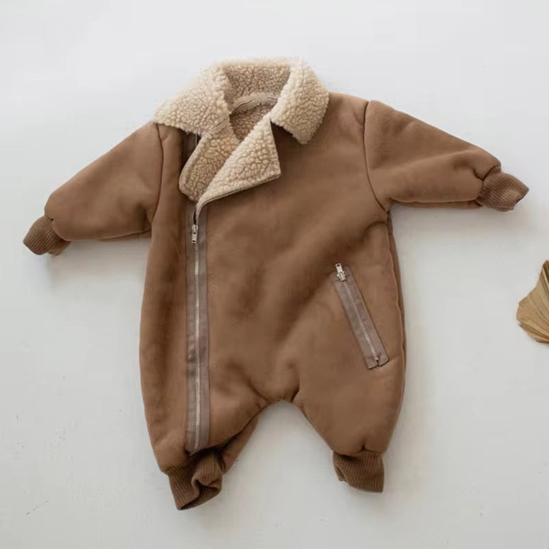 Thickened Warm Baby Romper