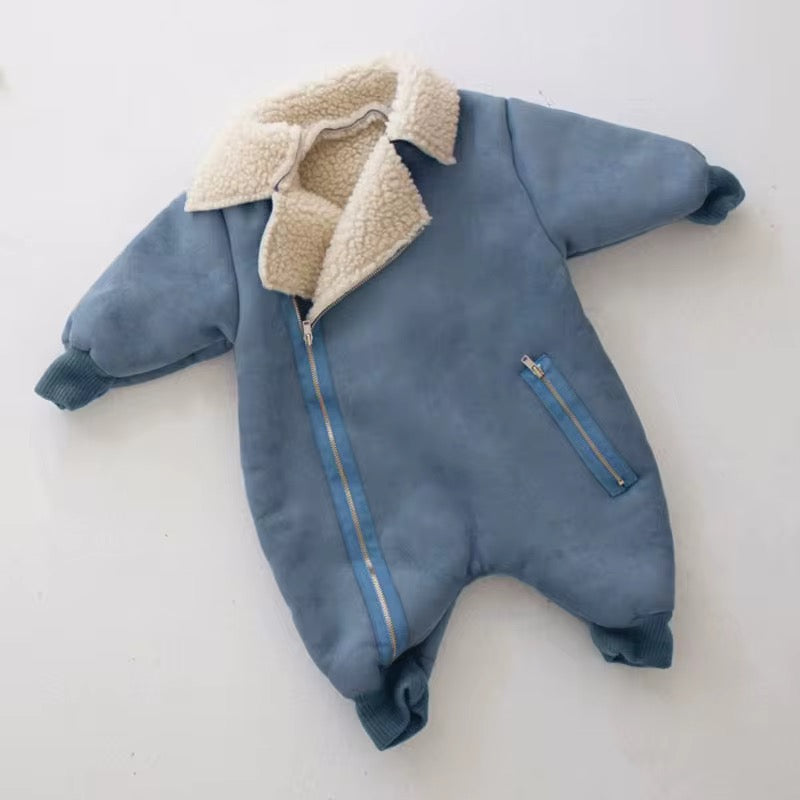 Thickened Warm Baby Romper