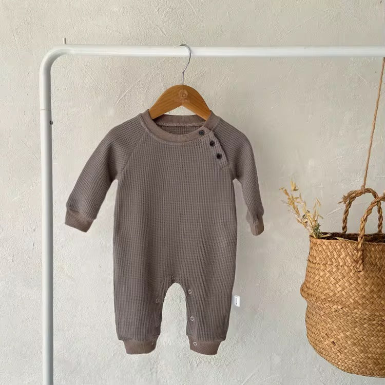 Baby Waffle Jumpsuit