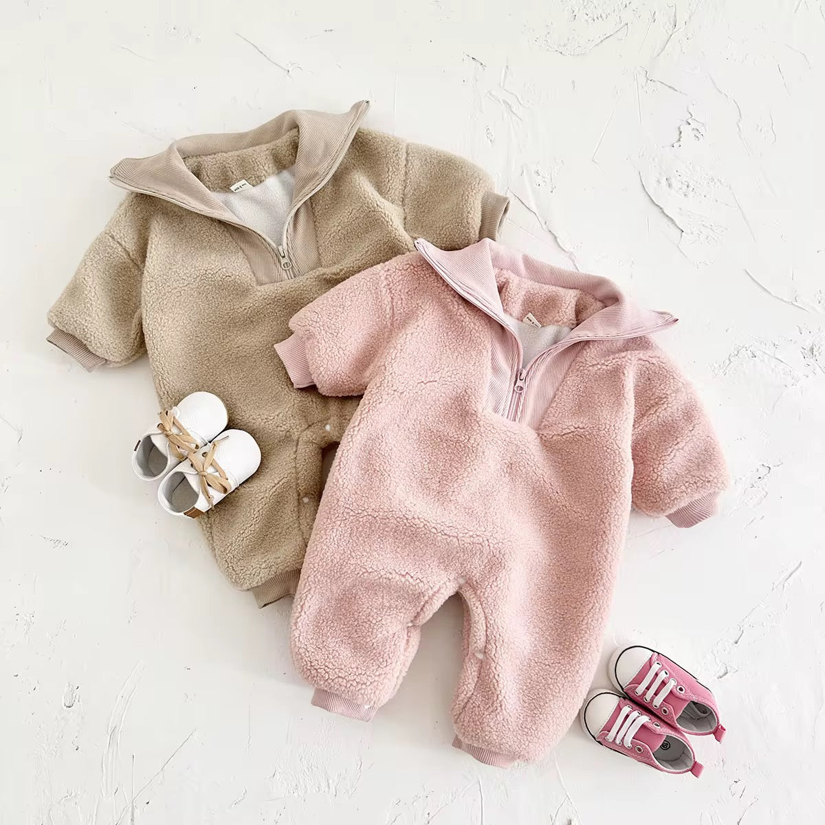 Winter Long Sleeve Baby Romper