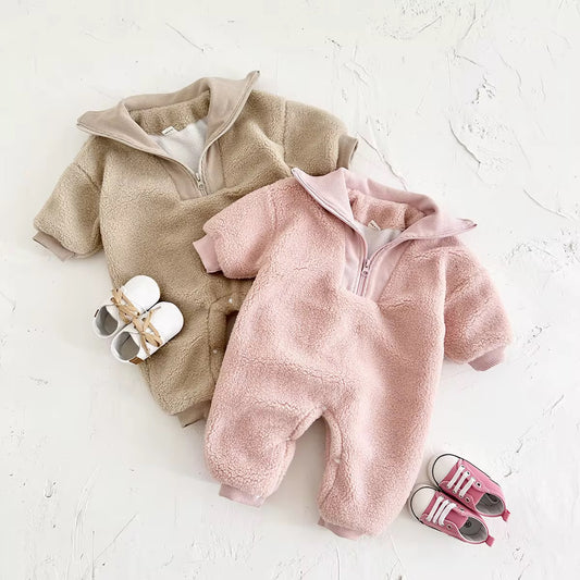 Winter Long Sleeve Baby Romper