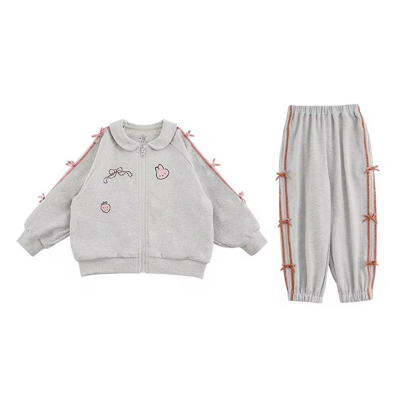 Girls' 2-Piece Tracksuit Set