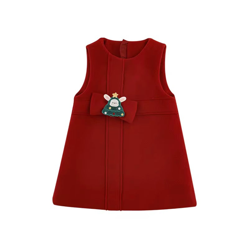 Red Christmas Girl Dress