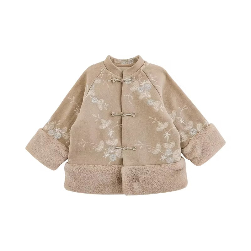 Chinese Embroidery Winter Coat