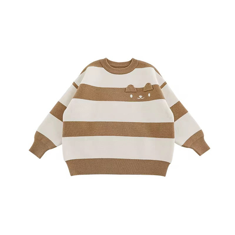 Boys' Striped Winter Sweater