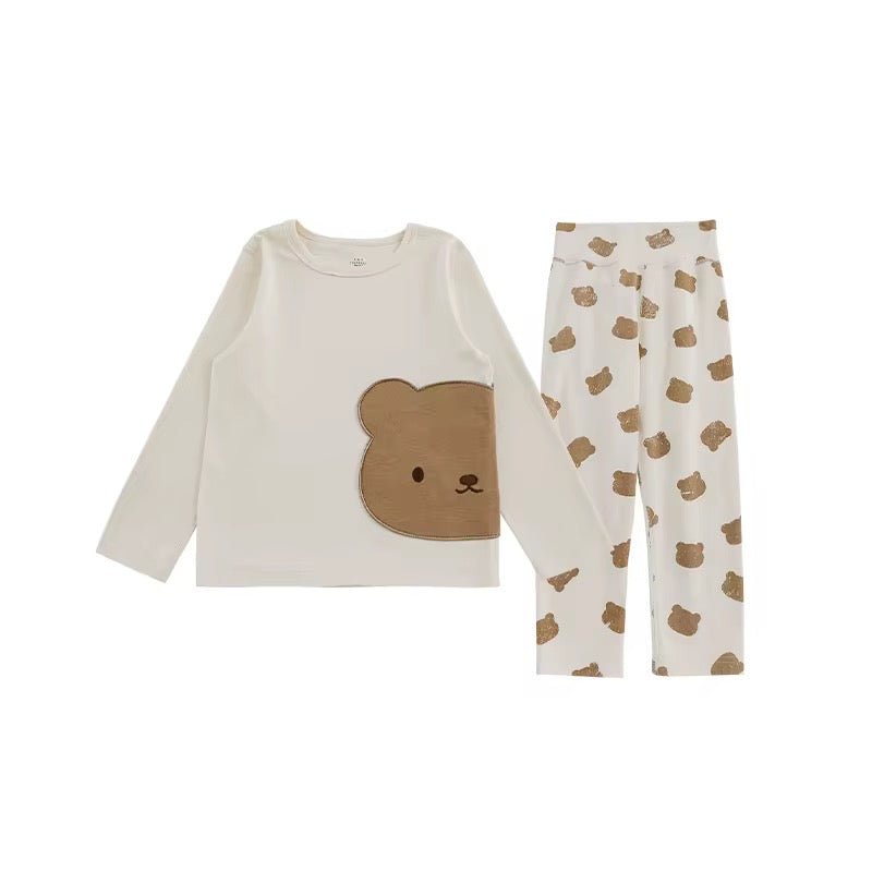 Kids' Cartoon Print Pajamas