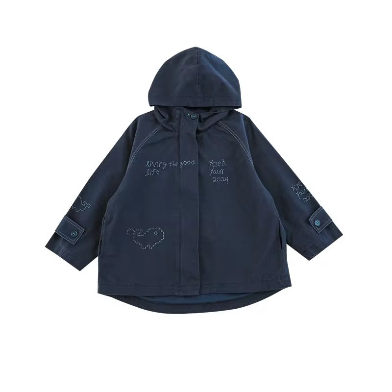 Hooded Toddler Boys' Jacket